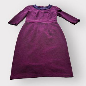 Boden Women’s 6 Polperro Ottoman Grosgrain Trim Pencil Dress